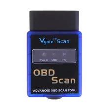 2016 Mini ELM327 Bluetooth V2.1 OBDII Auto Scanner Mini327 OBD2 Car Diagnostic Tool ELM 327 works on Android Torque