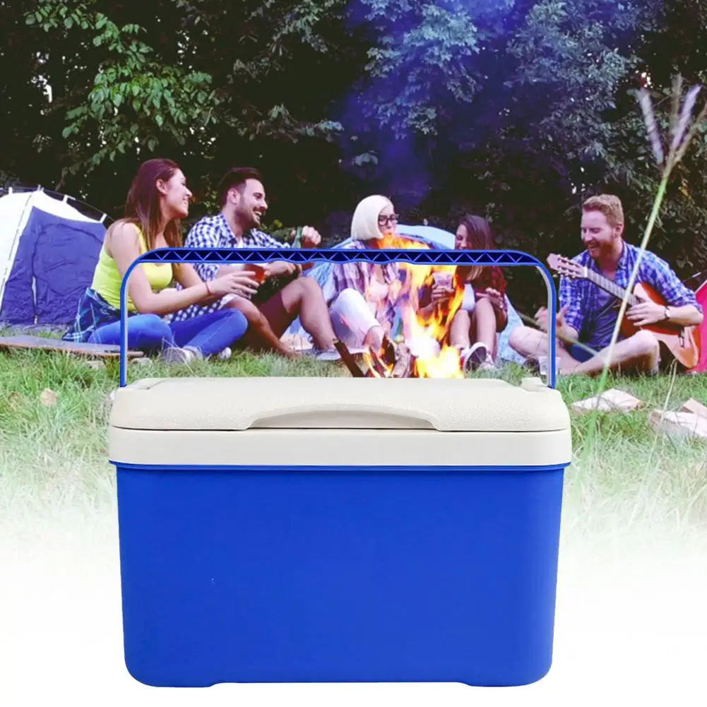 

2019 12L Outdoor Incubator Refrigeration Dual-use Box Food Storage Car Cold Box Fishing Cooler Box For Picnics Fishing Transport