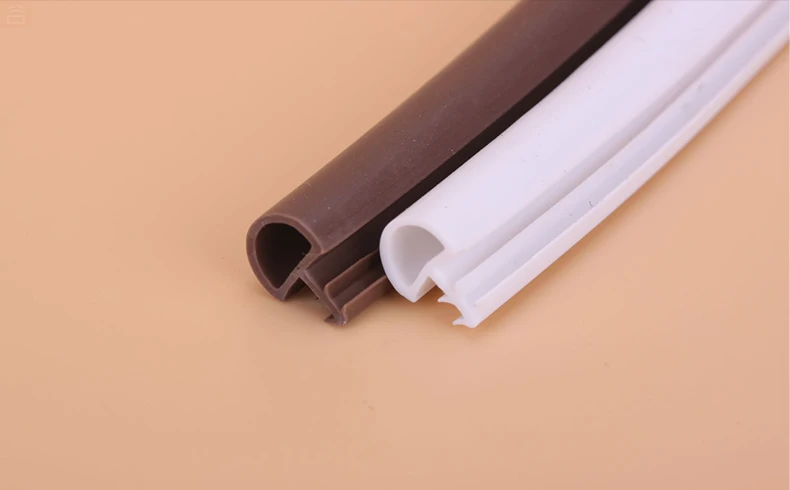 

5*8mm 5M rubber sealing strips crash soundproof door thong strip wooden door/ window sealed slot type easy to instal
