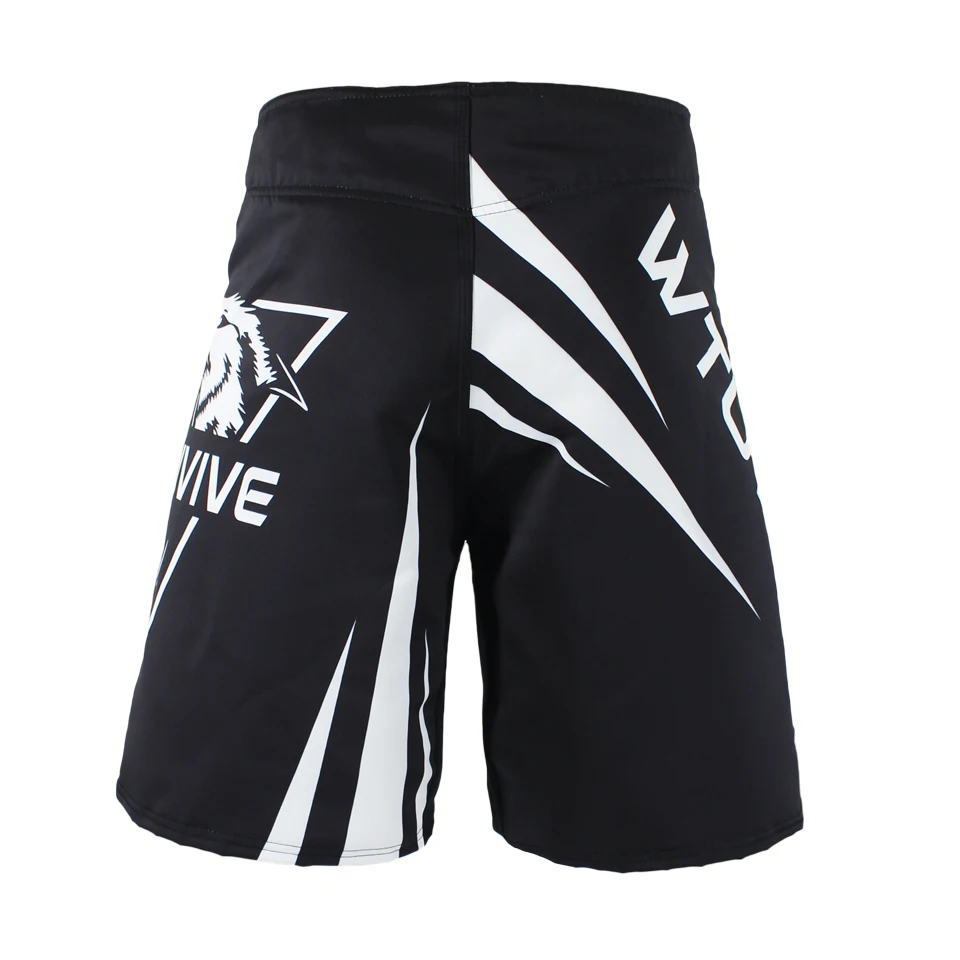 SUOTF boxing features sports training Thai fist fitness personality fight flat angle shorts MMA muay thai clothing mma shorts