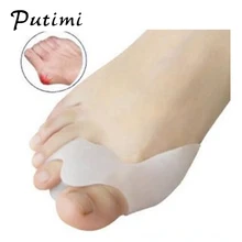 Putimi 2pcs Big Toe Bone Hallux Valgus Correction of Thumb Instruments for Pedicure Bunion Corrector for Toe Separator Foot Care Putimi 2pcs Big Toe Bone Hallux Valgus Correction of Thumb Instruments for Pedicure Bunion Corrector for Toe Separator Foot Care