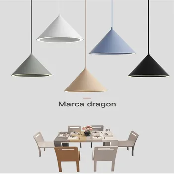 

Nordic Single Head LED Pendant Lights Creative Macaroon Lamp Restaurant Bedroom Dinner Lamp Hanging Light Fixtures Free Shipping