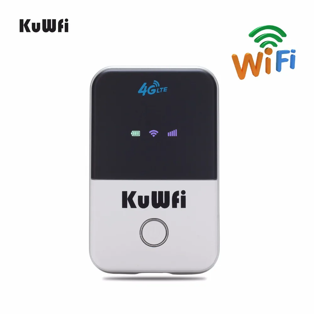 UK Shipping Pocket 4G LTE Wifi Router 3G 4G USB Modem With SIM Card 100Mbps Mobile Hotspot Car Router for Travel 2000mAH Battery