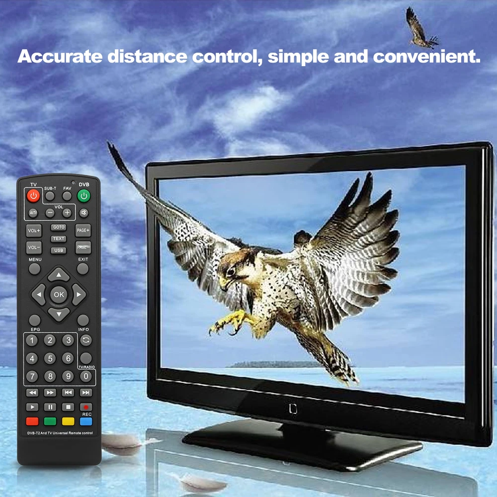 DVB-T2 приставка пульт дистанционного управления беспроводной универсальный пульт управления для Smart tv STB пульт управления Замена для HD tv Smart tv коробка