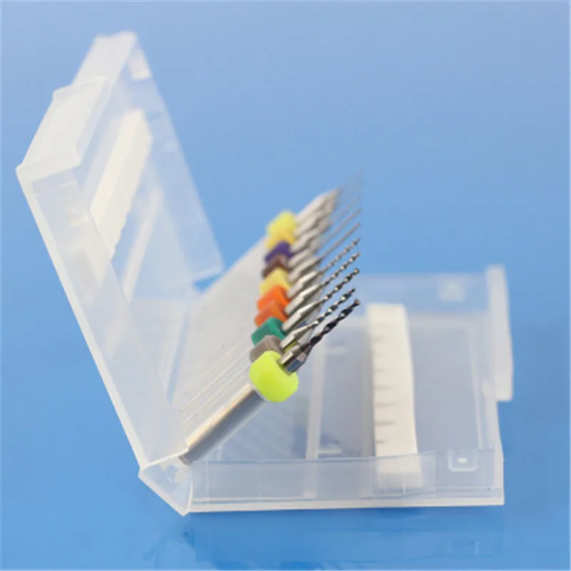 10 шт. высокое качество материалов мини-pcb печатной платы Карбид Micro сверла Гравировка инструмент 0,3 мм до 1,2 мм