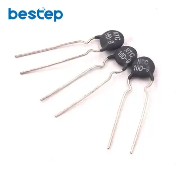 

10PCS NTC 10D-9 Thermal Resistor Negative Temperature Coefficient Thermistor