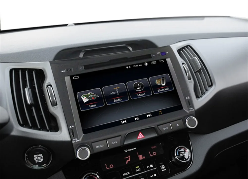 Flash Deal Free shipping! 2din Android 8.1 Car dvd radio Player multimedia for KIA sportage 2011 2012 2013 2014 2015 GPS Navigation WIFI BT 7