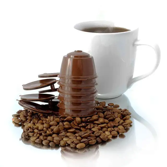Best Offers 4Pcs Coffee Capsule With Refillable Coffee Capsule 200 Times Reusable Compatible For Nescafe Dolce Gusto refill Best Offers 4Pcs Coffee Capsule With Refillable Coffee Capsule 200 Times Reusable Compatible For Nescafe Dolce Gusto refill