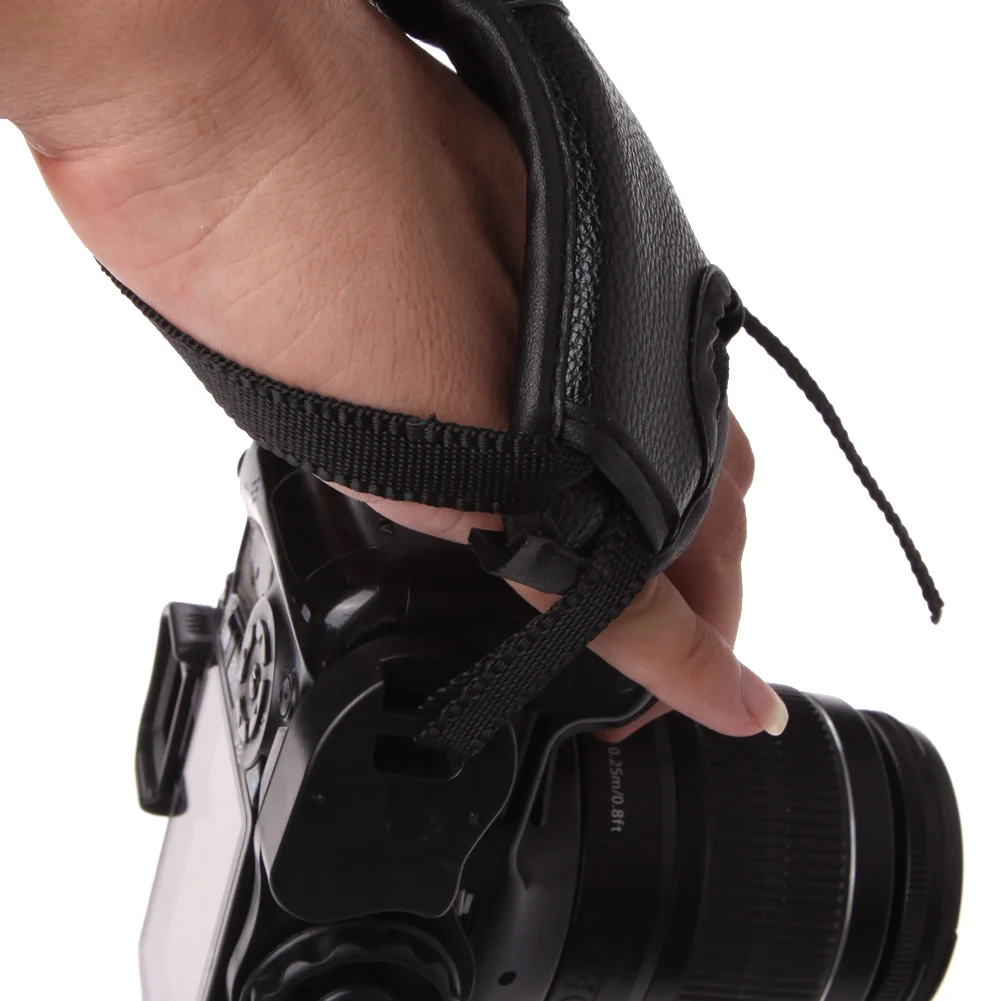 Универсальный DSLR Камера видеокамера сцепление PU кожа быстрого ремешок мягкий ремешок для Canon Nikon Sony Pentax