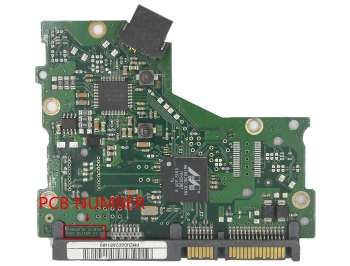 Número da Placa de Circuito do Disco Rígido do Desktop Sa: Bf4100178b Trinty_1d_rev08 Hd161gj - Imagem 2