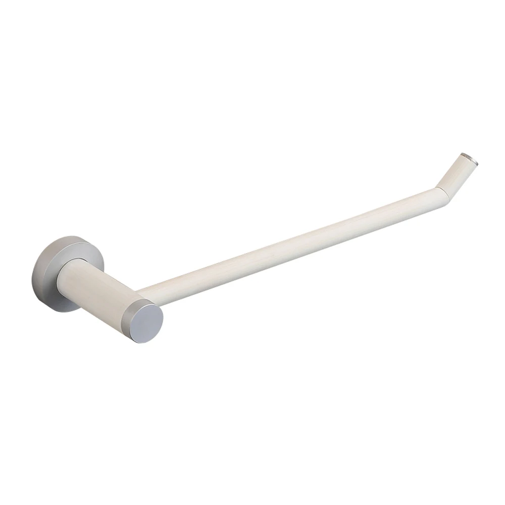 

Wooden towel rack bathroom towel ring European style white bathroom wall towel rack wx6220911