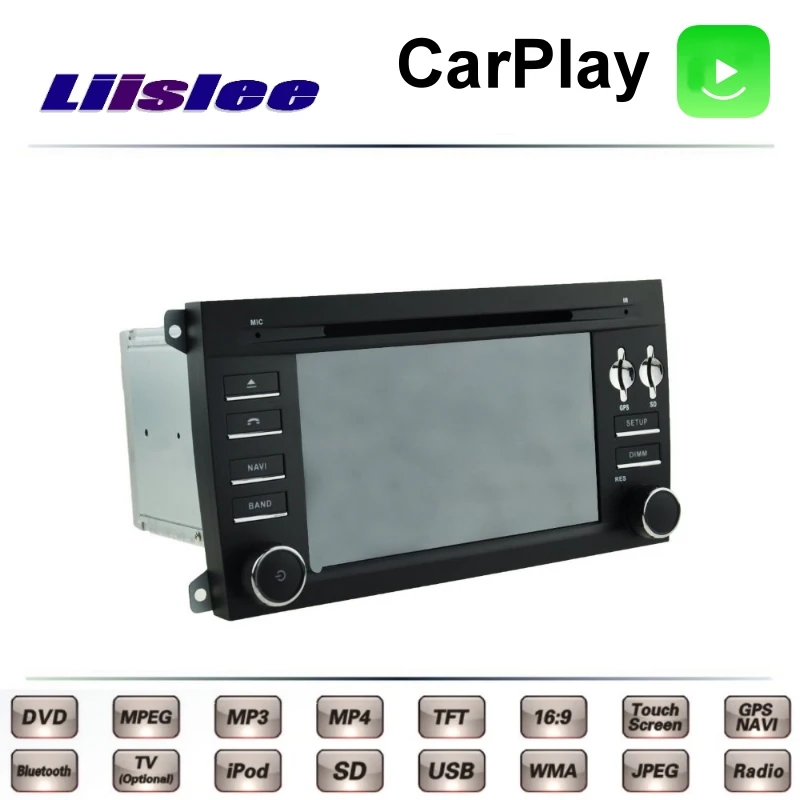 Sale For Porsche Cayenne Turbo S GTS 9PA 2004~2010 LiisLee Car Multimedia TV DVD GPS Radio Carplay Original Style Navigation Navi 1