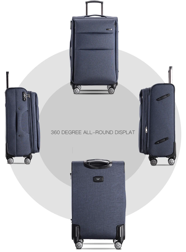 Модный Оксфордский чемодан на колесиках, сумка на колесиках для мужчин, дорожный Багаж для женщин, пароль для посадки на багаж