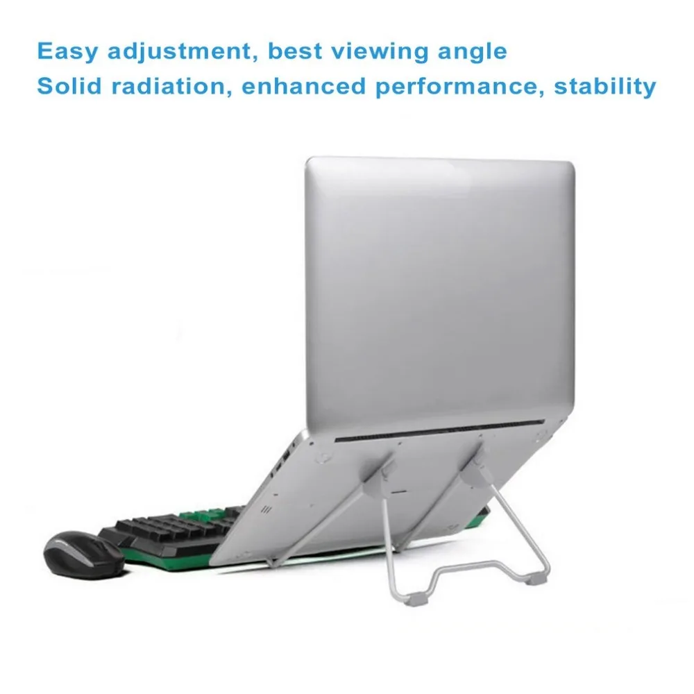 

New Multifunctional Folding Portable Tablet PC Laptop Stand Universal Adjustable Desktop Computer Support Bracket Aluminum Alloy