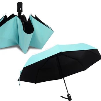 

Fold umbrella Anti-UV manual/automatic umbrella rain women waterproof sunscreen parasol women's umbrella corporation wholesale