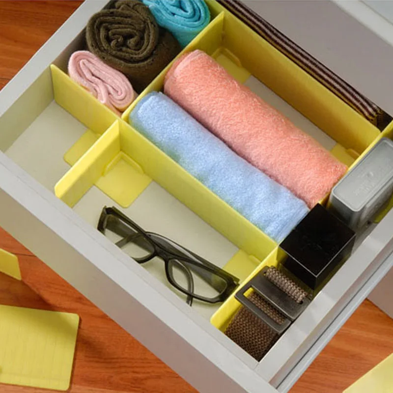 Free combination drawer finishing separator plates, plastic multi