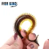 FISH KING 9/12cm Silicone Bait Smell Soft Fishing Lure 4-5pcs Jigging Worm Shad Artificial Fishing Bait For Bass Wobblers ► Photo 3/6