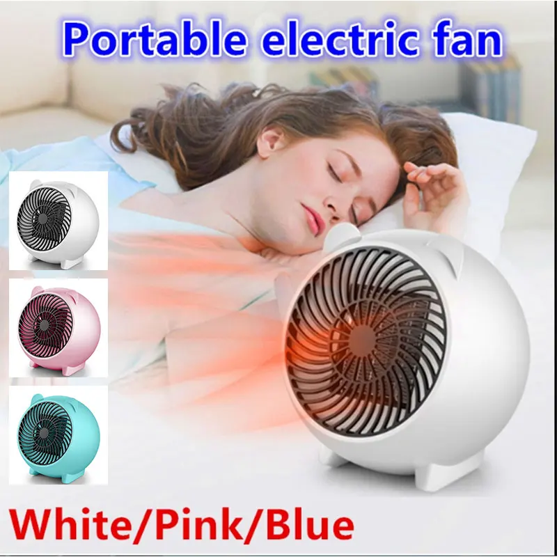 

Carton Mini Heater Fan High Quality Plastic Durable Portable Warmer Heater Economic Hand Warmer For Home Handheld Stove