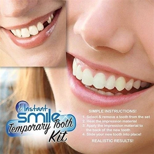BLUE BOX ORIGINAL REPLACE MISSING TEETH KIT fix in minutes PERFECT new