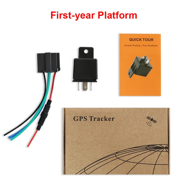 Car GPS Tracker Relay Cut Off Fuel Remotely Control Vehicle GPS Locator