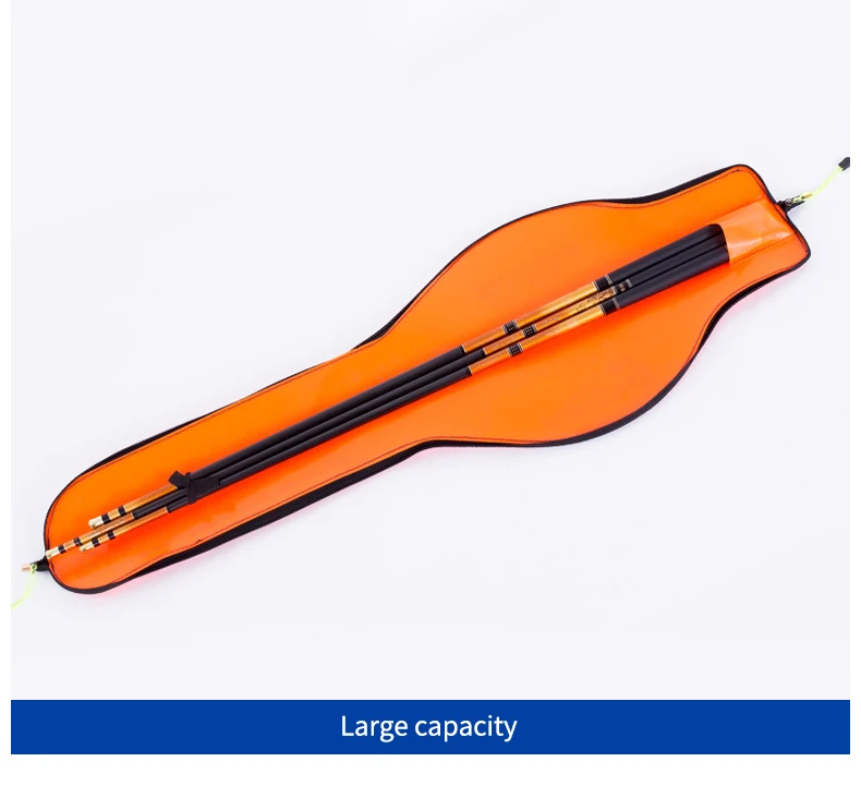 Vara de Pesca Pólo de Pesca Bolsa de Armazenamento à Prova Leve Material Portátil Bolsas Dobrável Dwaterproof Água Pacote Pesca Xa110g Eva 1.2m 6 ??_03