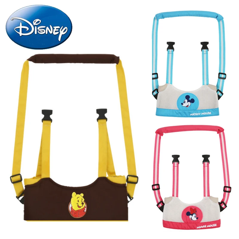 

DISNEY Baby Walking Belt Kid Leash Safe Harness Toddler Walking Learning Assistant Infant Leash Adjustable Strap Strap Belt