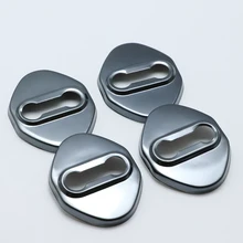 4 шт. антикоррозийный Автомобильный Дверной замок Защитная пряжка крышка для honda accord 2008- аксессуары для стайлинга автомобилей