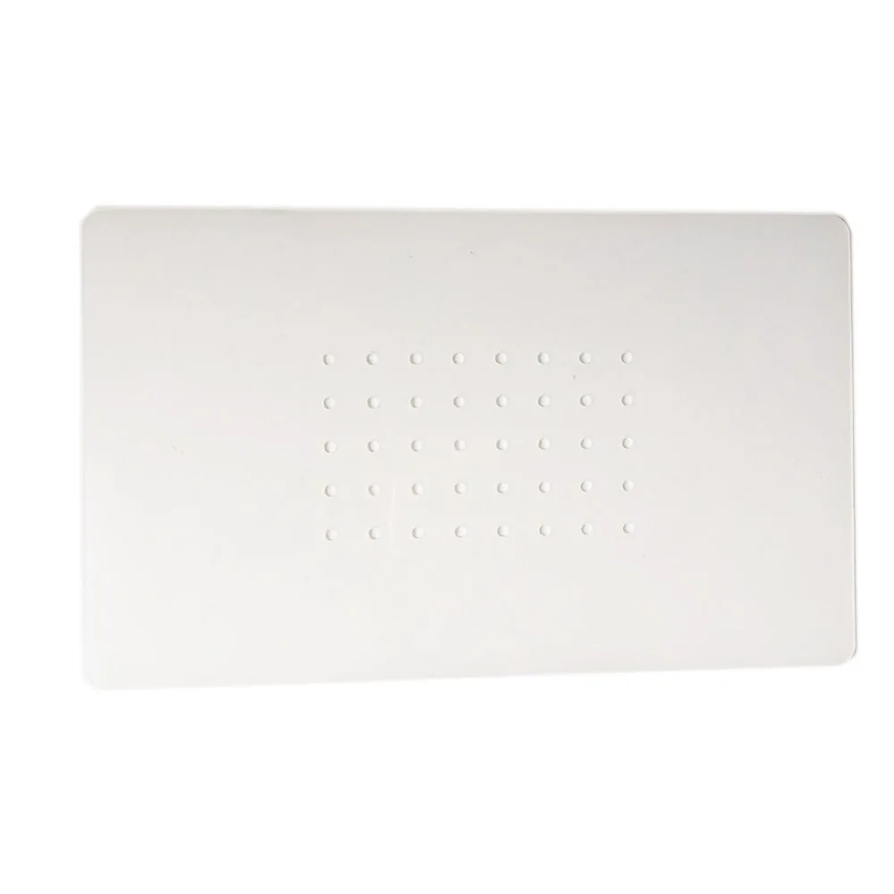

17.5X10.5cm White Silicon Mat High Temperature Resistant Non-Slip Mat for LCD Separating Machine Separating Mobiles