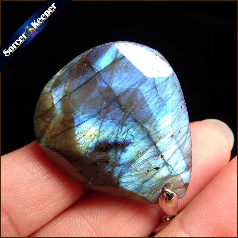 

Women & Men Fashion Jewelry Pendants Necklaces With Chain Wholesale Labradorite Moonstone Quartz Stone Colares Femininos YS521