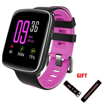 

Kaimorui GV68 Smart Watch Waterproof Ip68 Heart Rate Monitor with Replaceable Strap for Android and IOS Bluetooth Smartwatch