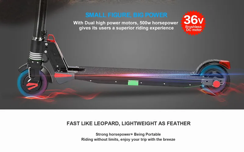 Top 2019 NEW Dual Motors Foldable S5 PRO Electric scooter Carbon Fiber scooters Skateboard Kick Scooter powerful electric bicycle 3