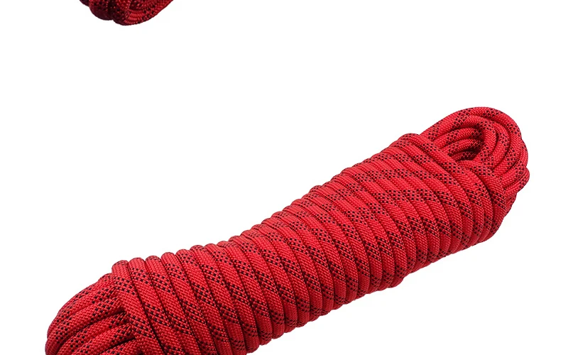 Corda de Escalada Corda de Segurança ao ar Livre da Parede da Árvore Equipamento de Escalada Corda de Alta Profissional Caminhadas Resistência 12mm 17 12mm corda de escalada corda de segurança
