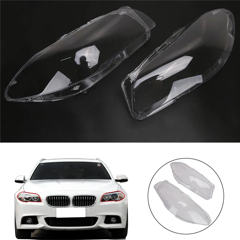 

Left Right Car Lampshade Clean Len Headlight Shell Cover Case Plastic Housing For BMW F10 Sedan F11 Touring 530i 2009-2013 /