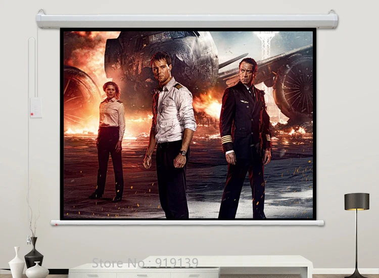 120inch 4x3 Electric Screen pic 8