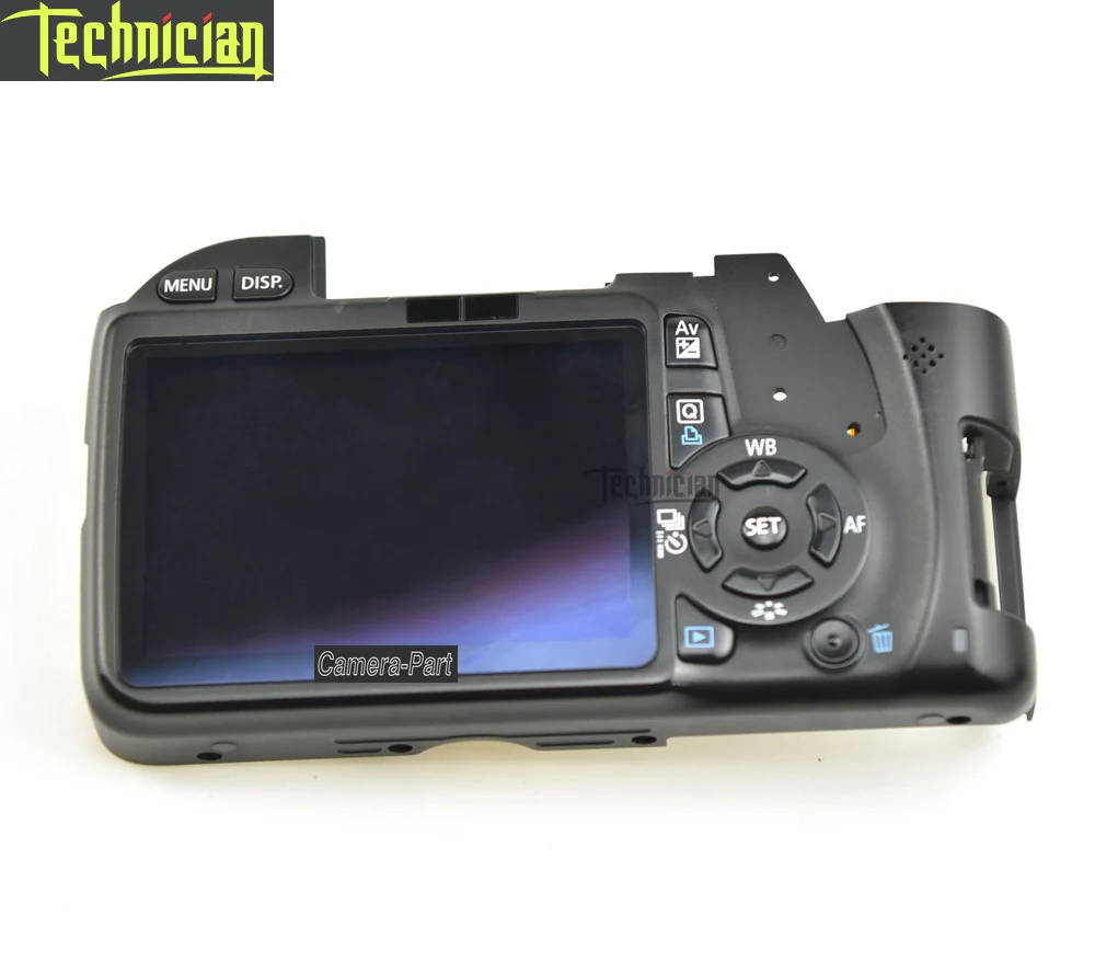 

550D Rear Back Cover Case with LCD and Flex Cable Button Camera Repair Part For Canon