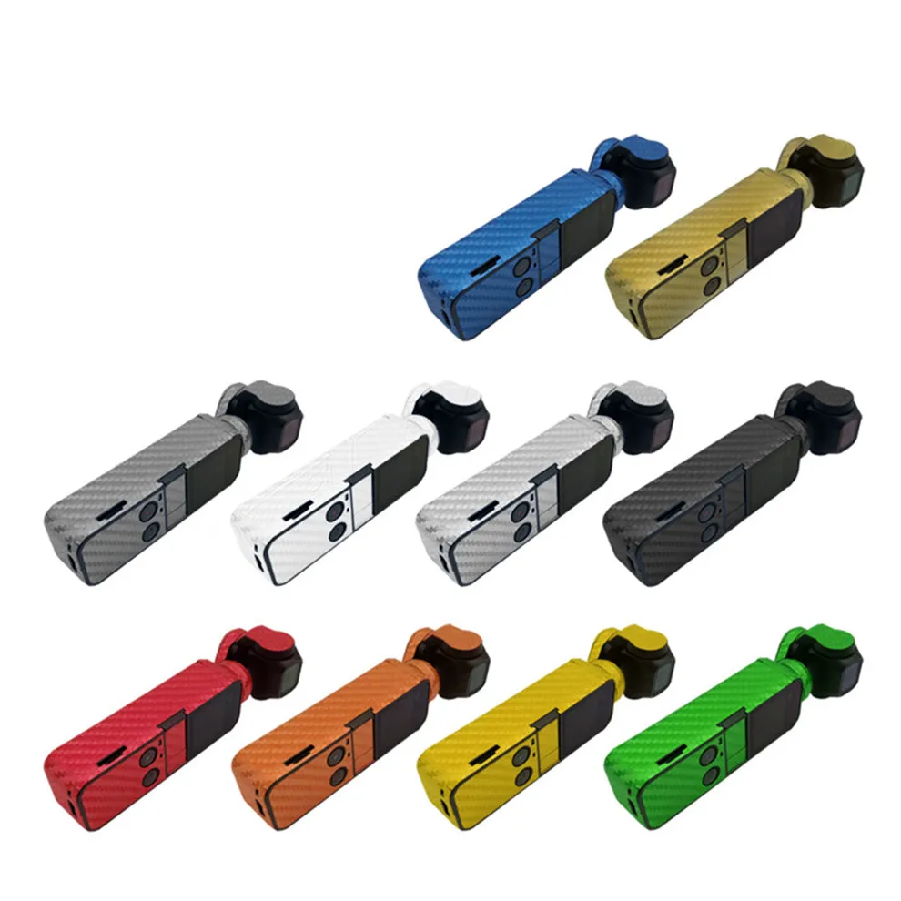 OSMO Pocket Carbon Fiber Stickers 3M Skin Multi-Color Waterproof Decals for DJI OSMO Pocket Handheld Gimbal Accessories-2