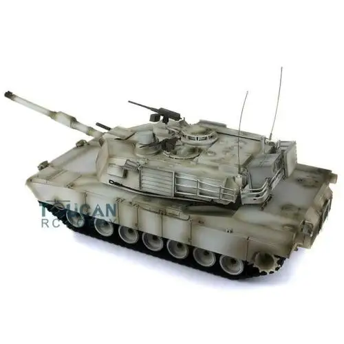 Henglong 1/16 снег 6,0 пластик Abrams rc Танк 3918 Вт/360 револьверная стальная коробка передач TH12966