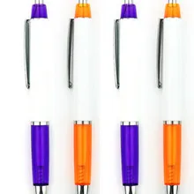 Топ продаж Высококачественная пластиковая шариковая ручка фирменный логотип 500 шт