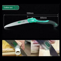 LAOA 10 Inch Folding Saw Portable Trimming Saw Folding Fruit Tree Pruning Garden Yard Tool 2