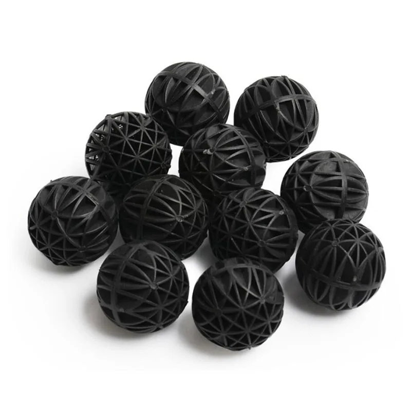 10/20/50Pcs/lot 16mm Aquarium Filter Bio Balls Portable Wet Dry Cotton