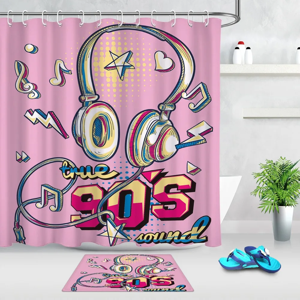 Милые наушники Heart Star True 90's Music Pink водонепроницаемые экологичные для ванной