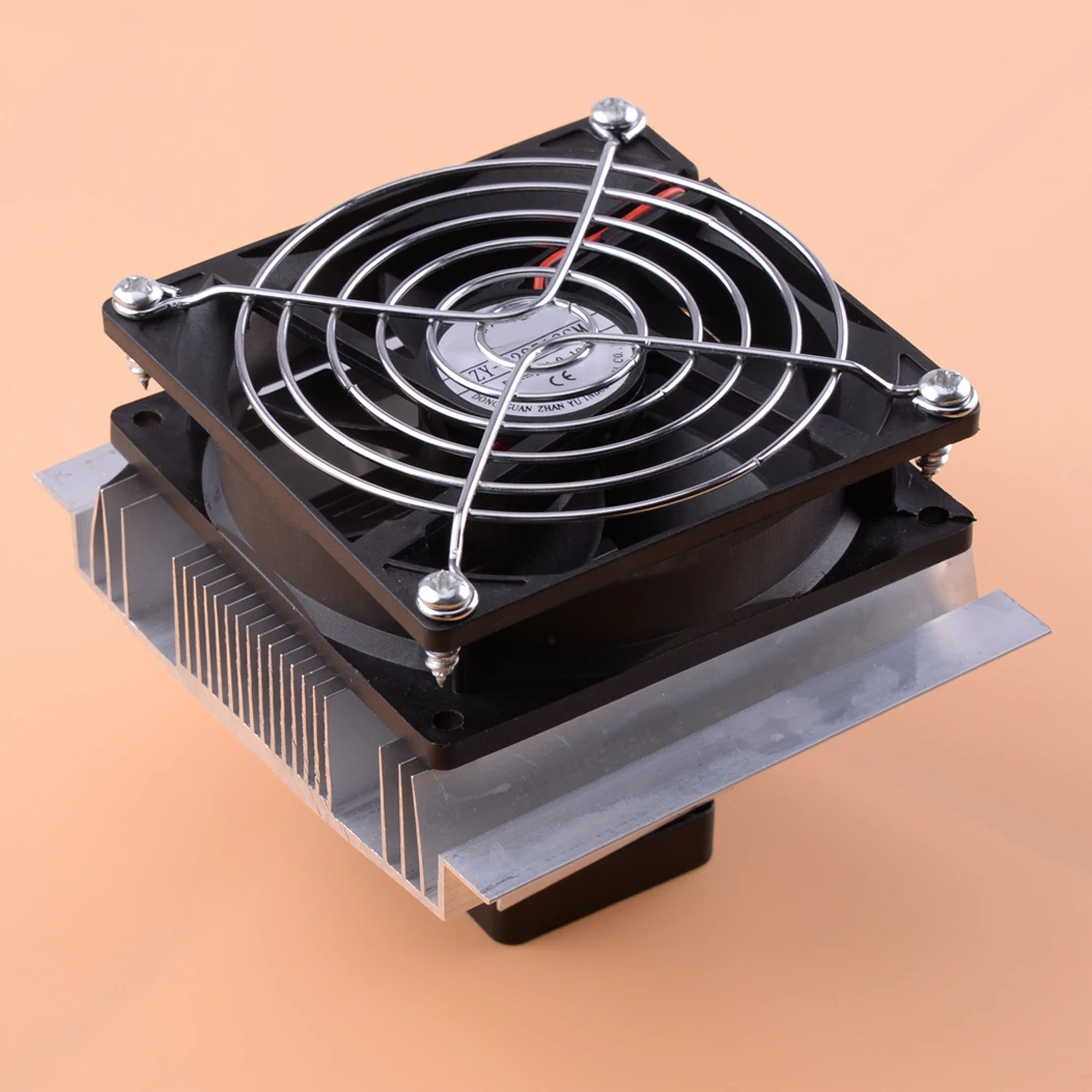 

LETAOSK 60W 12V DIY Peltier Semiconductor Refrigeration Cooling System Equipment Air Conditioner Cooler Fan for Pet Dog House