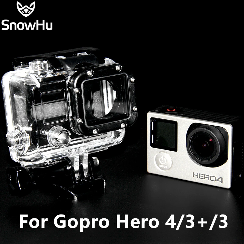 Snowhu для GoPro arriver Скелет Защитные Корпус чехол Go Pro Hero 3 открытой стороной FPV-системы