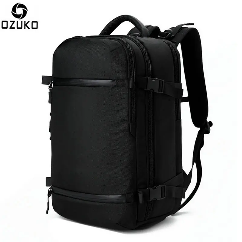 

OZUKO Backpack Men travel pack Bag Male Luggage Backpack Large Capacity Multifunctional Waterproof laptop backpack Women bag