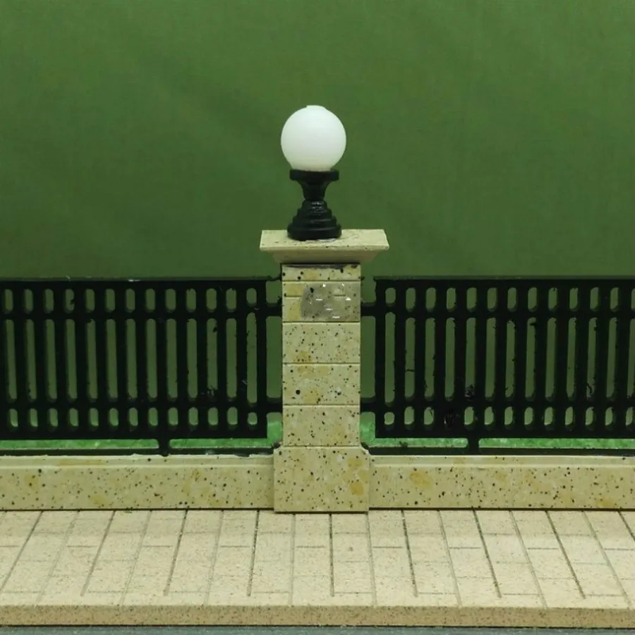 architecture mini model light in HO N SCALE (5)