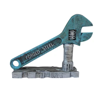 

Creative Vintage Resin Spanner Model Crafts Retro Handicrafts Spanner Figurines Home Decor Accessories Living Room Desk Gifts