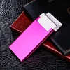 Fashion Ultra Thin Pipes Creative Personality Cigaret Case Slim Metal Slider Cigarette Box Aluminum Box Cigarette Holder ► Photo 1/6