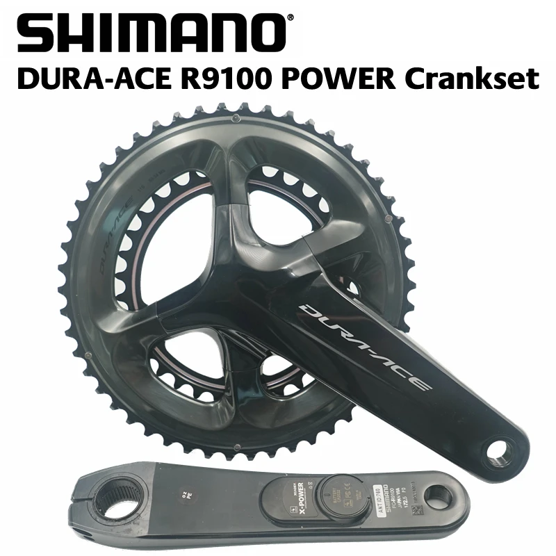 SHIMANO DURA-ACE R9100 POWER Crankset XCADEY X-POWER METER Crank 172.5mm 52-36T 50-34T | Спорт и развлечения