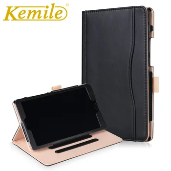 

Kemile Ultra Slim Fashion Simplism Series Wake Up Fold Stand Leather Smart Case Cover For Huawei Mediapad M5 Lite 8.4 case Cover