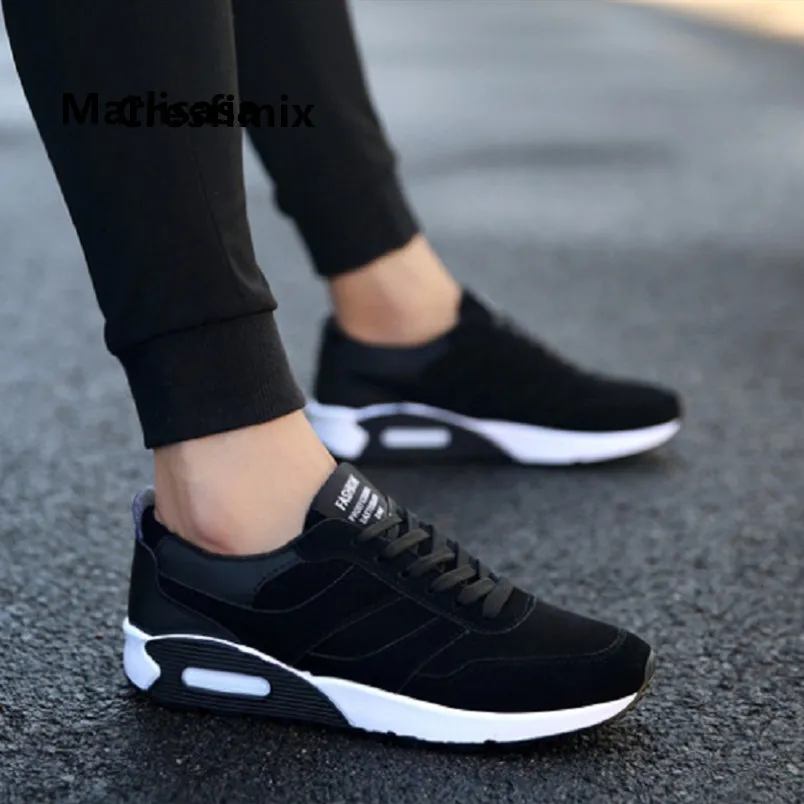 

Marlisasa Male Fashion Sweet Comfortable Black Anti Skid Sneakers Men Cool Spring Autumn Shoes Chaussures Pour Hommes F5237